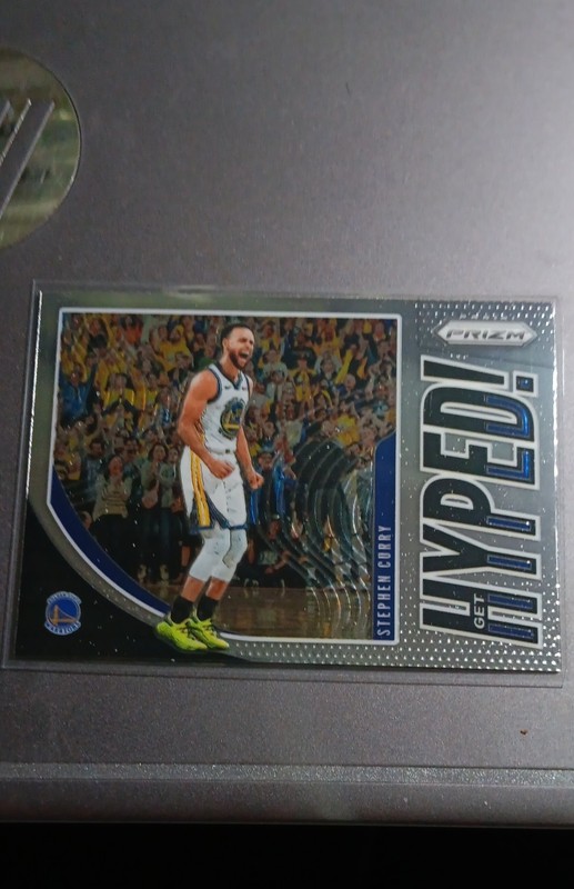 2019-20 Panini Prizm - Get Hyped! Stephen Curry #4