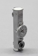 Leica FOKOS 3" Chrome Shoe-Mount Rangefinder Attachment / Distance Meter in FEET