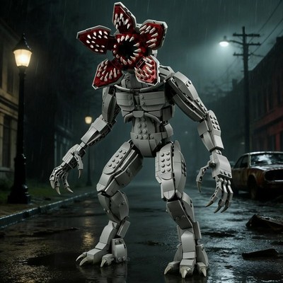 Demogorgon Stranger Things Adjustable Building Blocks 553 pcs  [No Box]