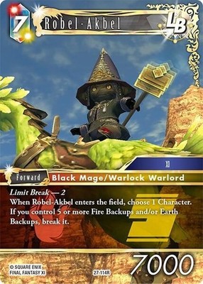 Robel-Akbel Foil - 27-114R NM - Final Fantasy