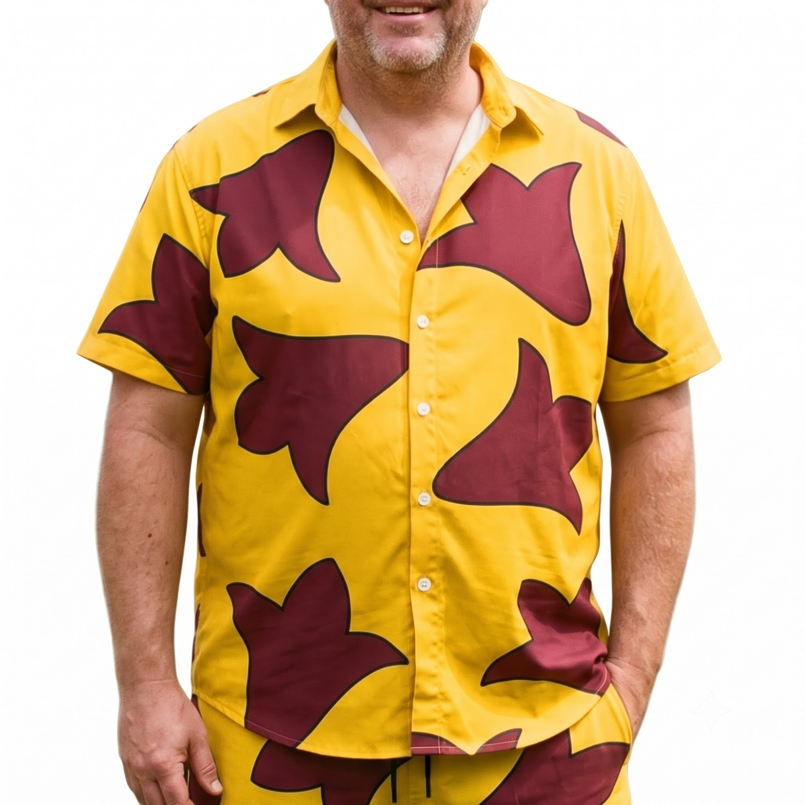 Jumba Jookiba Cosplay Halloween Costume Lilo & Stitch Hawaiian shirt