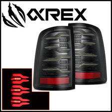 Alpharex Alpha-black Luxx Led Tail Lights Fit 2002-2006 Dodge Ram 1500 2500 3500
