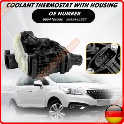 9804160380 Thermostat Thermostatgehäuse Für CITROEN 2.0 BlueHDi C4 C5 308 508