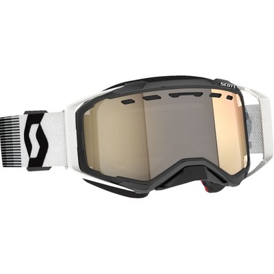 Prospect Snow Cross Goggles - Black/White - Light Bronze Chrome 278603-7702245