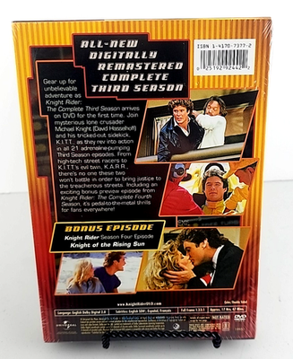 Knight Rider - Season 3 (DVD, 2006, 3-Disc Set) for sale online | eBay