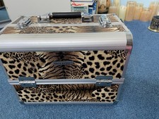 Leopard/tiger Print Vanity Make Up Box