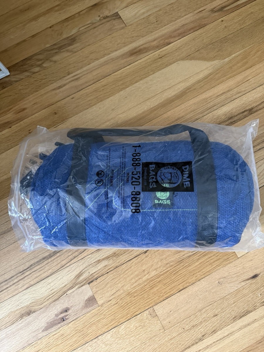 17” Dime Bag Blue Hemp Duffle | eBay