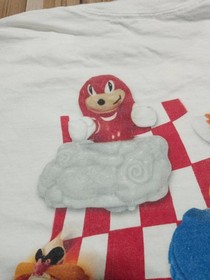Vintage Sonic the Hedgehog 3 1990s Promo McDonald Mamono Meal Game Rare Shirt