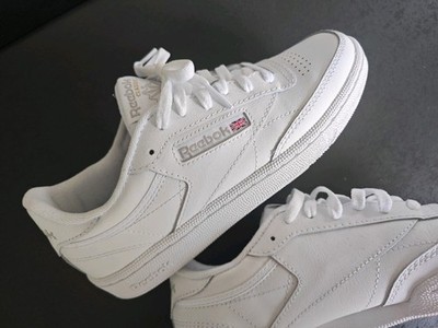 Reebok Classic Turnschuhe Damen Größe 38 Weiß Sneakers wie Neu