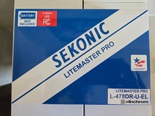 Sekonic LITEMASTER PRO L-478DR-U Light Meter Elinchrom   Lightly Used