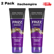 2 Pack John Frieda Anti Frizz, Frizz Ease Secret Weapon Styling Hair Cream 4 Oz