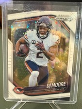 2025 Panini Prizm #92 DJ Moore White Disco