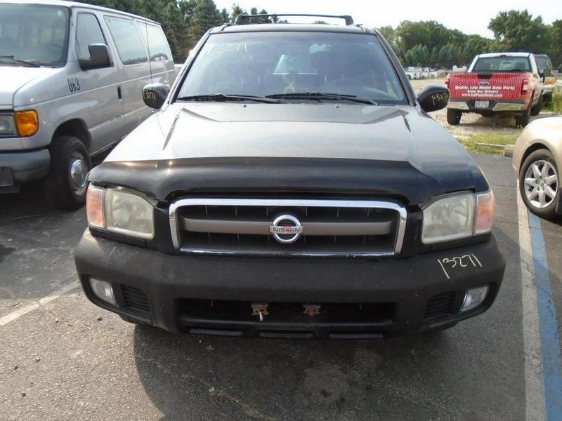 2001-2004 Nissan Pathfinder Right Passenger Side View Door Mirror Black Oem Foto 4 de 4