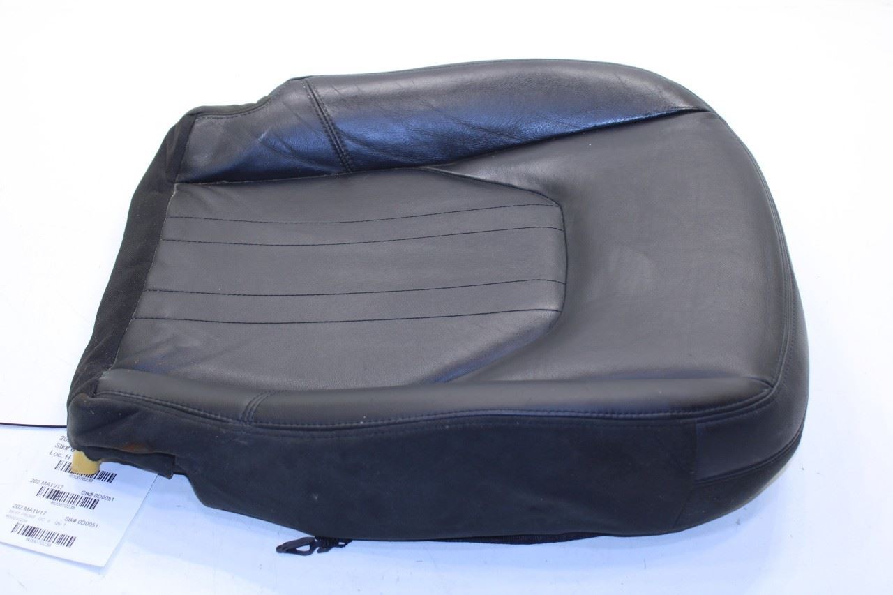 17-21 Maserati Ghibli 3.0L RWD Front Driver Left Side Seat Lower Cushion Leather