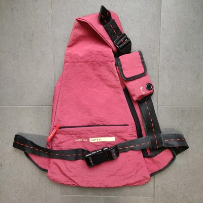 【美品】90-00s DIESEL archive sling bag y2k Vintage Y2K Diesel Spare Parts Nylon Crossbody Sling Utility Bag
