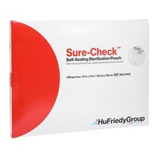 SURE-CHECK 12" x 15" Self-Sealing Sterilization Pouches for Autoclave 100ct