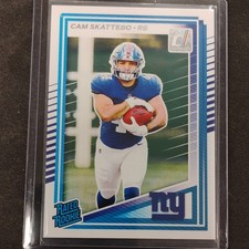 Panini Donruss Rated Rookie Cam Skattebo #302 New York Giants Football 2025