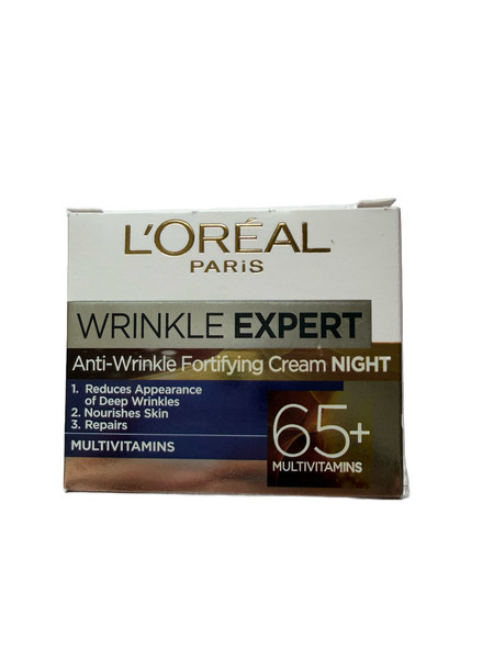 L'Oreal Wrinkle Expert Crema Fortificante Antiarrugas / Crema de Noche 65+ - 50 ml