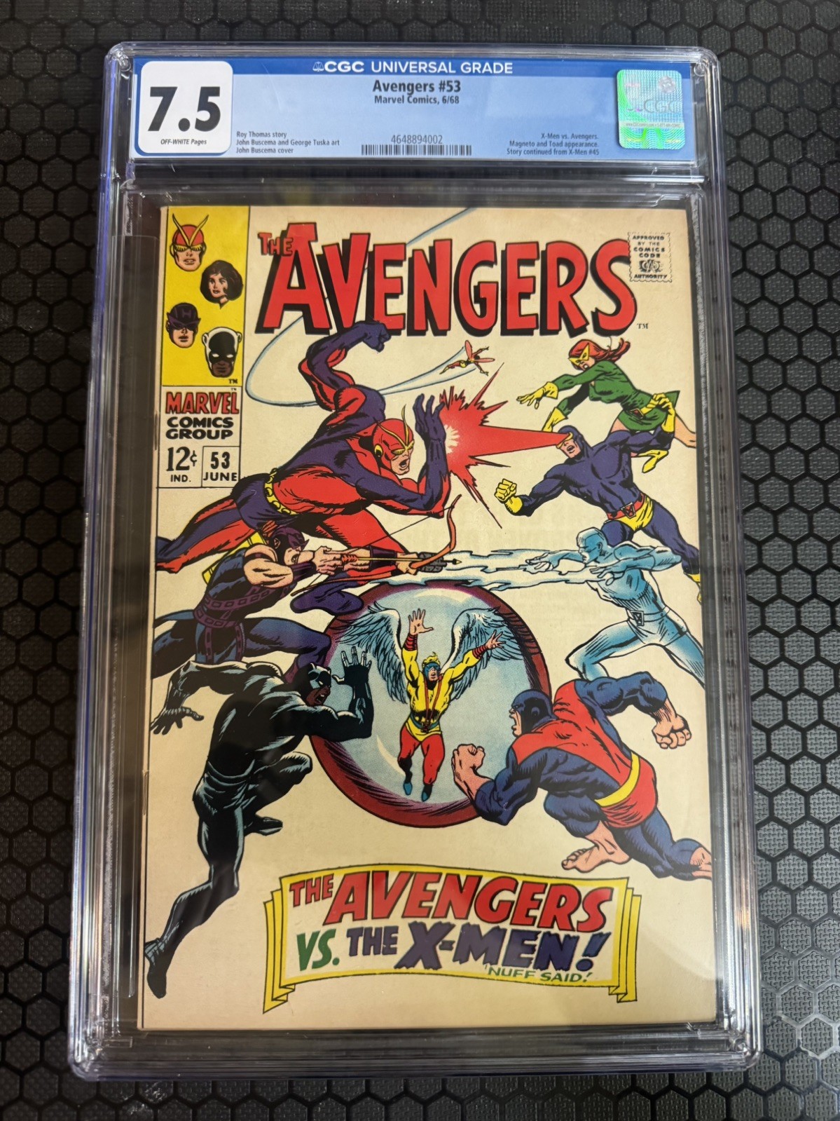 素晴らしい価格 アメコミリーフ Avengers #53 CGC 7.0 Avengers