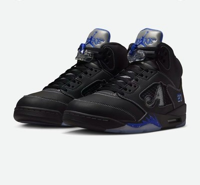 Awake NY × Nike Air Jordan 5 ''Black'' DV4982-004 Men's Shoes Sneakers New
