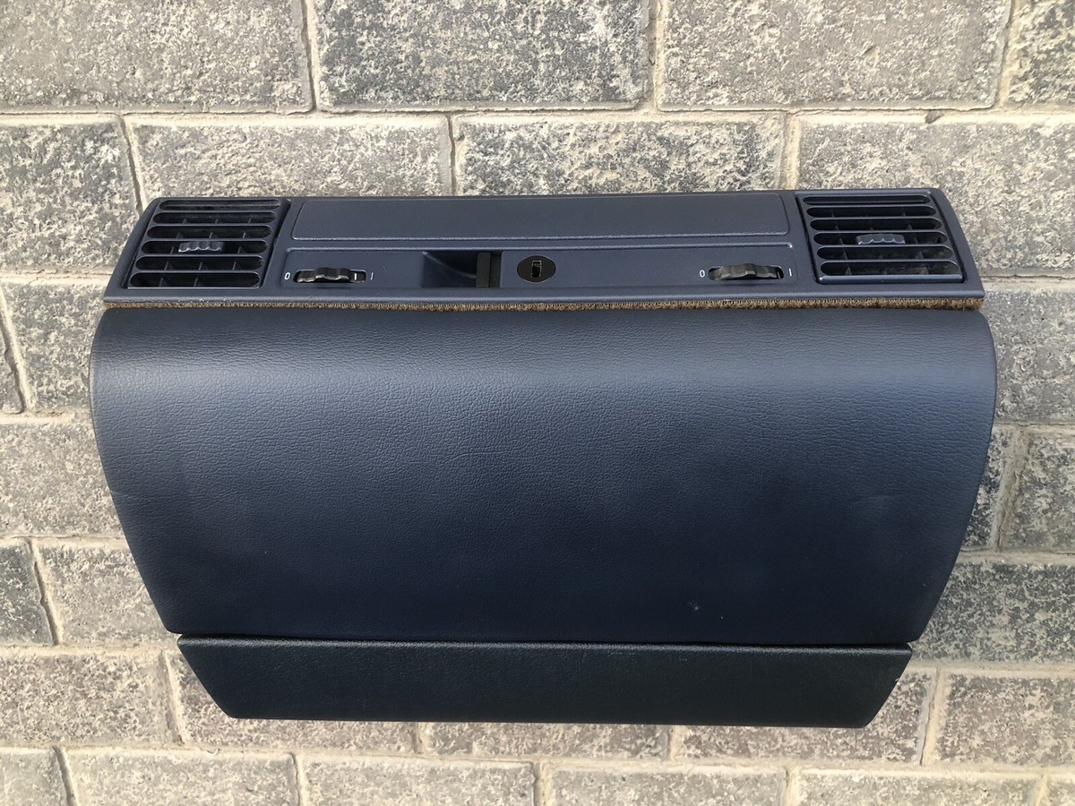 BLUE BMW e36 sedan coupe glove box compartment storage 91-93