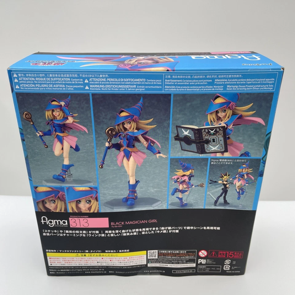 Max Factory figma Yu-Gi-Oh! Duel Monsters Dark Black Magician Girl Figure Toy - Image 4 of 4