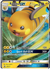Raichu GX SM213 - ENG - Pokemon Sun & Moon: Black star Promo Cards