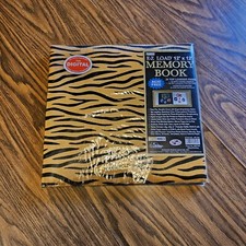 Pioneer EZ Load 12" x 12" Memory Book Textured Leopard Print New Top Loading