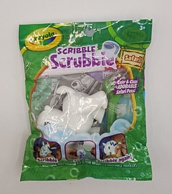 Crayola Scribble Scrubbie Safari Animals Pets Biko (Hippo)