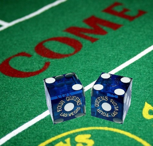 Authentic Las Vegas Casino Table Played 19mm Craps Dice - Picture 57 of 133