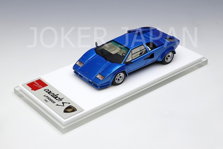 Make Up EIDOLON 1/43 Lamborghini Countach LP5000S 1982 Blue EM651A