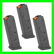 3 - Magpul GL9  for Glock 17, 19X, 34 Magazine 10 Round 9mm MAG801 Mag 10rd