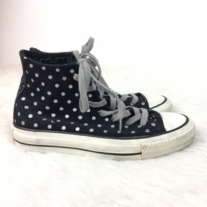 polka dot converse high tops