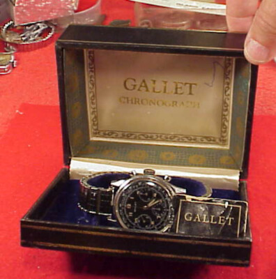 DIAL VARIATION Gallet Multichron 12 PRE 