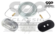 CLASSIC PERFORMANCE MASTER CYLINDER REMOTE FILL RESERVOIR CAP KIT UNIVERSAL