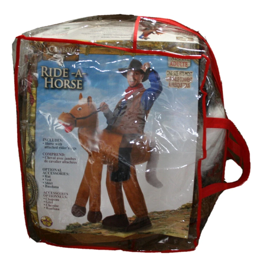 Ride A Horse adult standard western ranch cowboy fun parade stage party costume - Image 2 of 4