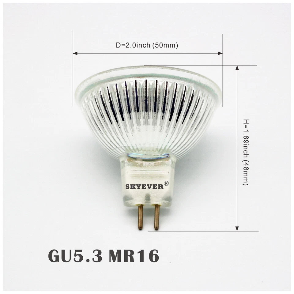LED Spot Light AC120V/AC240V 5W GU5.3 Narrow Beam,MR16 Replacement Bulb - Image 3 of 4
