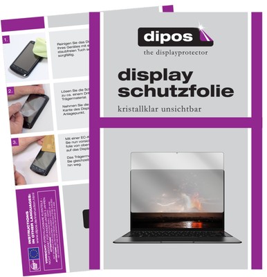 2x Schutzfolie für Chuwi Aerobook CWI510 klar Displayschutzfolie Folie Display