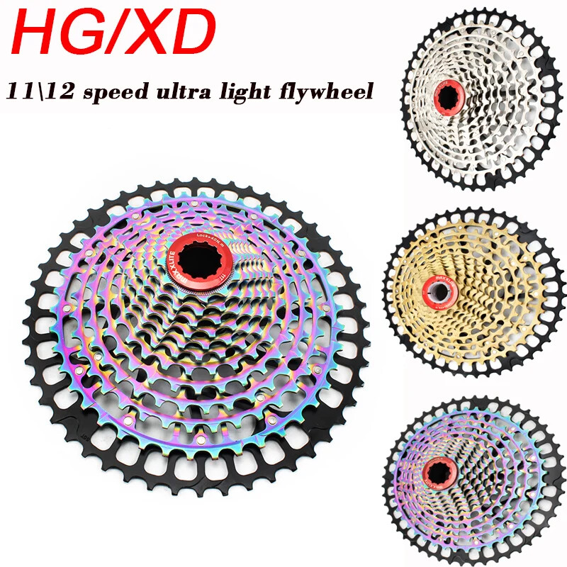 MTB Cassette K7 12V/11V 11/12 Velocidad XD 42/46/50/52T Volante Bicicleta Accesorio
