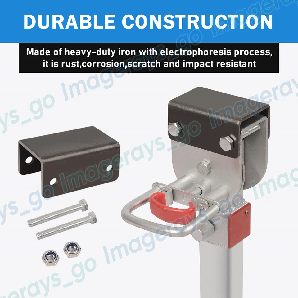 2X 470mm-660mm Drop Down Corner Steadies Stabilizer Legs Caravan Camper Trailer - image 3 of 4