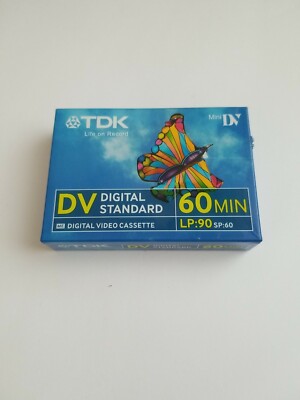 TDK DVC Digital Video Mini DV Cassette Tape DVM60MEEC New