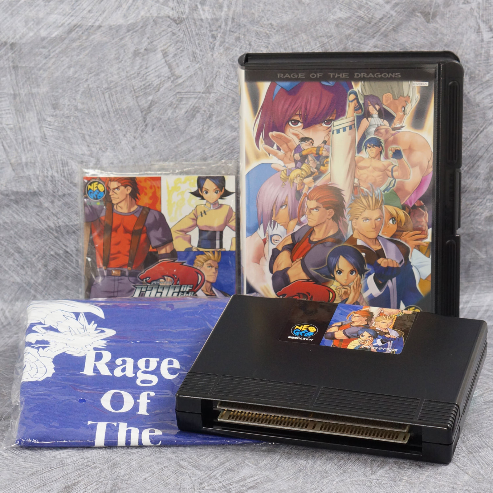RAGE OF THE DRAGONS NEO GEO AES with T Shirt FREE SHIPPING SNK 0918
