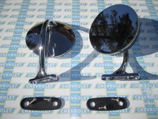 1948-1954 Chevrolet Outside Rear View Mirrors. Show Quality. Pair