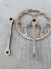 Gnutti 170mm Guarnitura Doppia Cottered 50 47 Catene Vintage Eroica