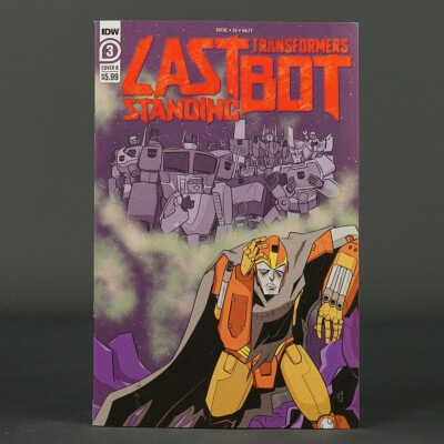 Transformers LAST BOT STANDING #3 Cvr B IDW Comics 2022 MAY221566 3B (CA)Allison