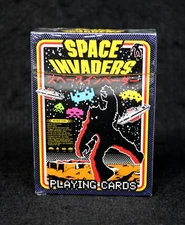 Space Invaders Arcade Game Themed Sealed Deck of Playing Cards BNIP