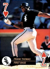 1992 U.S. Playing Card Co. Baseball Aces Playing Cards #7 Frank Thomas