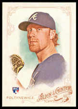 2015 TOPPS ALLEN AND GINTER #270 MIKE FOLTYNEWICZ ROOKIE CARD ATLANTA BRAVES/RC. rookie card picture