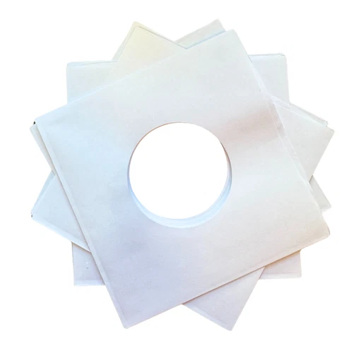 7" Vinyl Records Archival Quality Acid-Free Heavyweight Paper Inner Sleeves