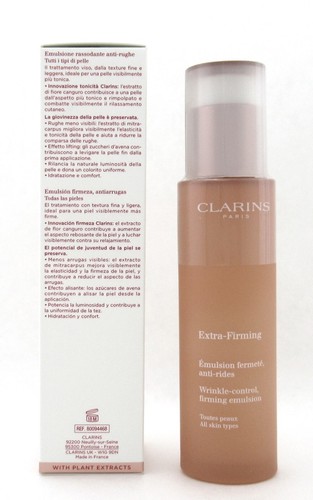 Clarins Extra Firming Wrinkle Control Emulsion 75 ml./ 2.6 oz. New in Box - Picture 6 of 7
